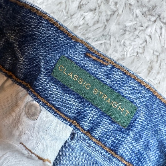 LRL Lauren Jeans Co. Ralph Lauren Jeans Women's 14 Blue Denim Straight Fit Clean - Picture 12 of 15